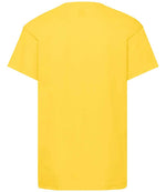 Fruit of the Loom Kids Original T-Shirt Yellow