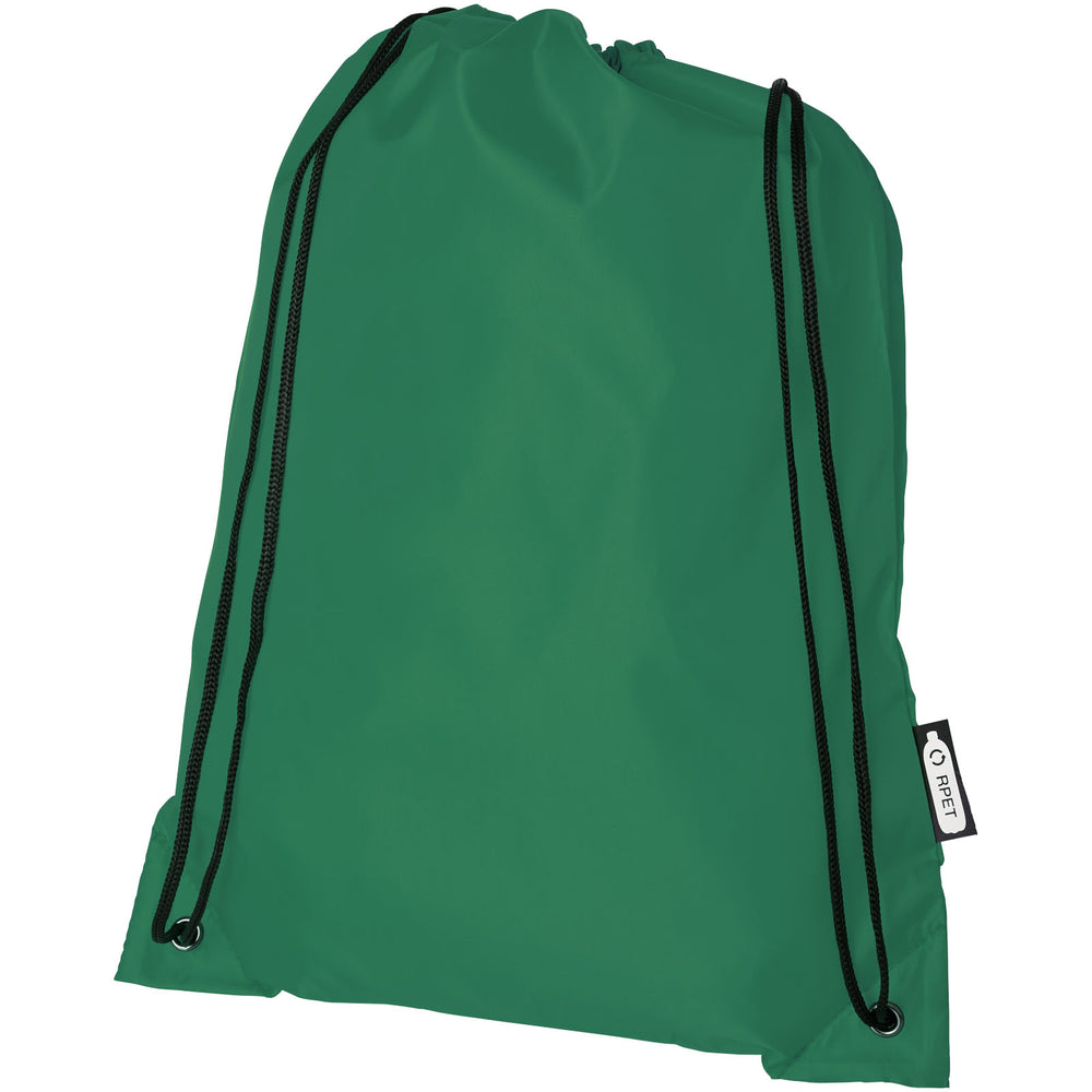 Branded Oriole RPET drawstring backpack 5L