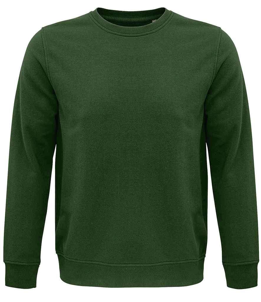SOL'S Unisex Comet Organic Sweatshirt Bottle Green