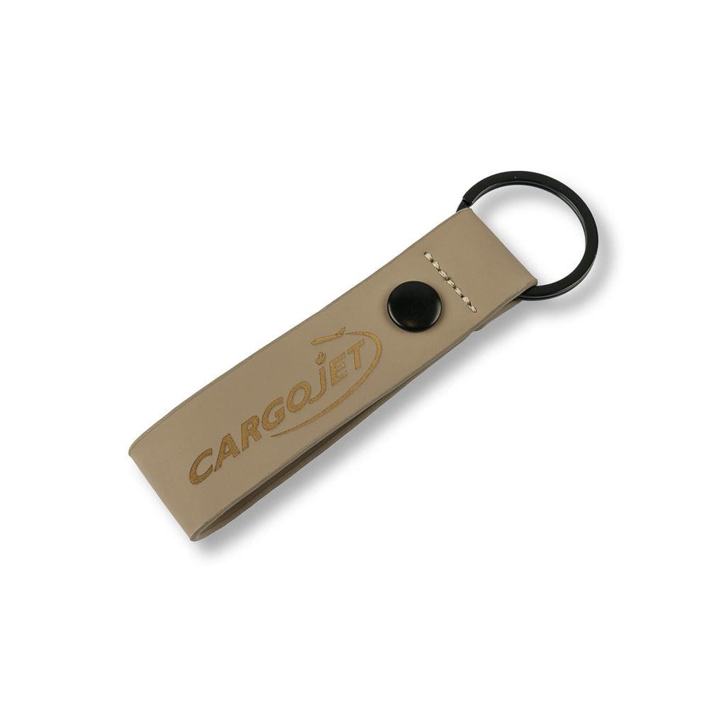 Nubuck PU Leather Keyring