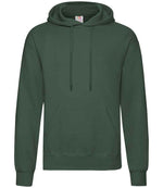Fruit of the Loom Classic Hooded Sweatshirt Bottle Green