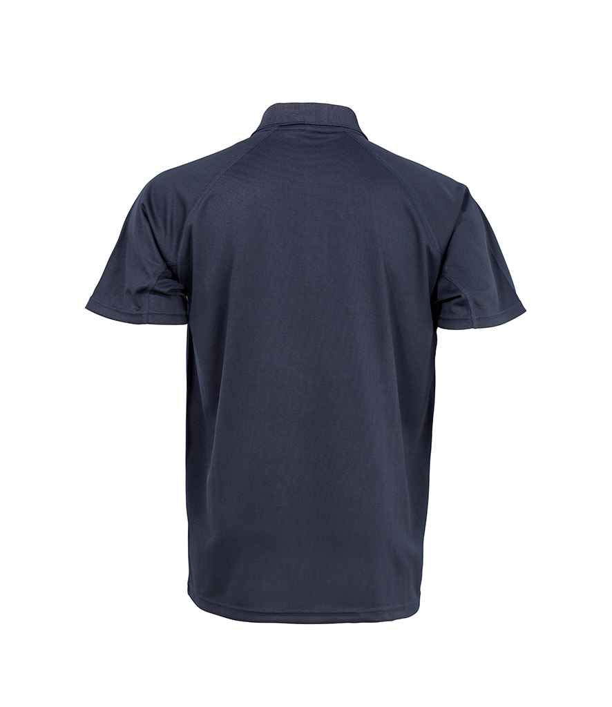 Spiro Impact Performance Aircool Polo Shirt Navy