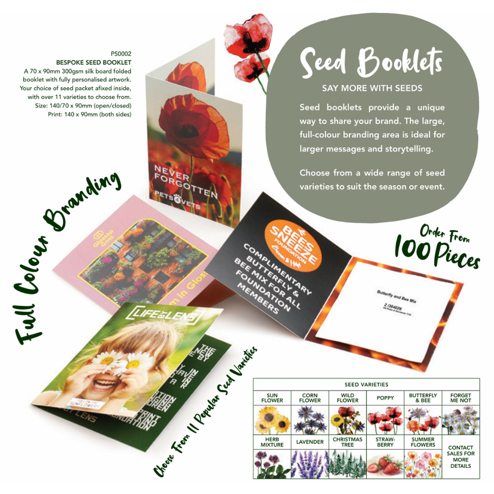 Seed Booklet Forget-me-not