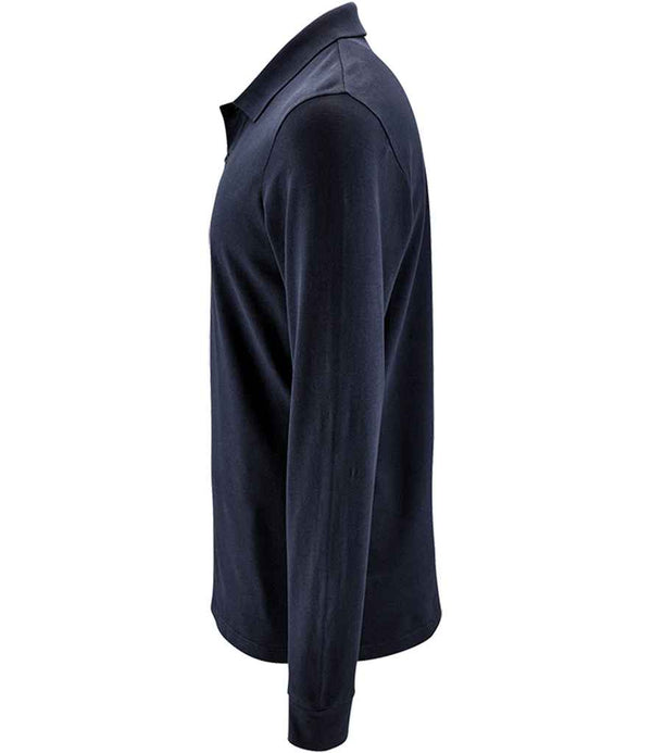 SOL'S Perfect Long Sleeve Piqué Polo Shirt French Navy