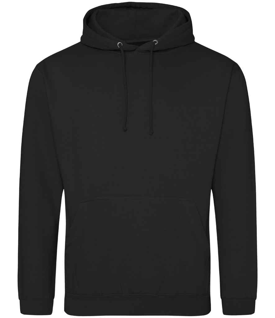 AWDis College Hoodie Deep Black