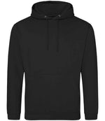 AWDis College Hoodie Deep Black