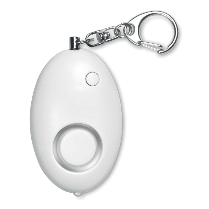 Personal alarm with key ring