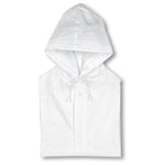 Branded PVC raincoat with hood