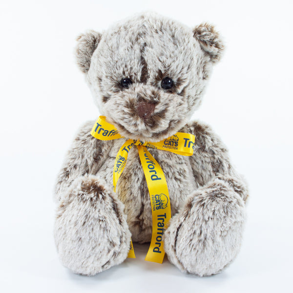 Bow Bear II 20cm Premier Bear, Cocoa