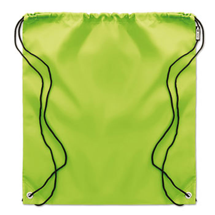 Branded 190T RPET drawstring bag