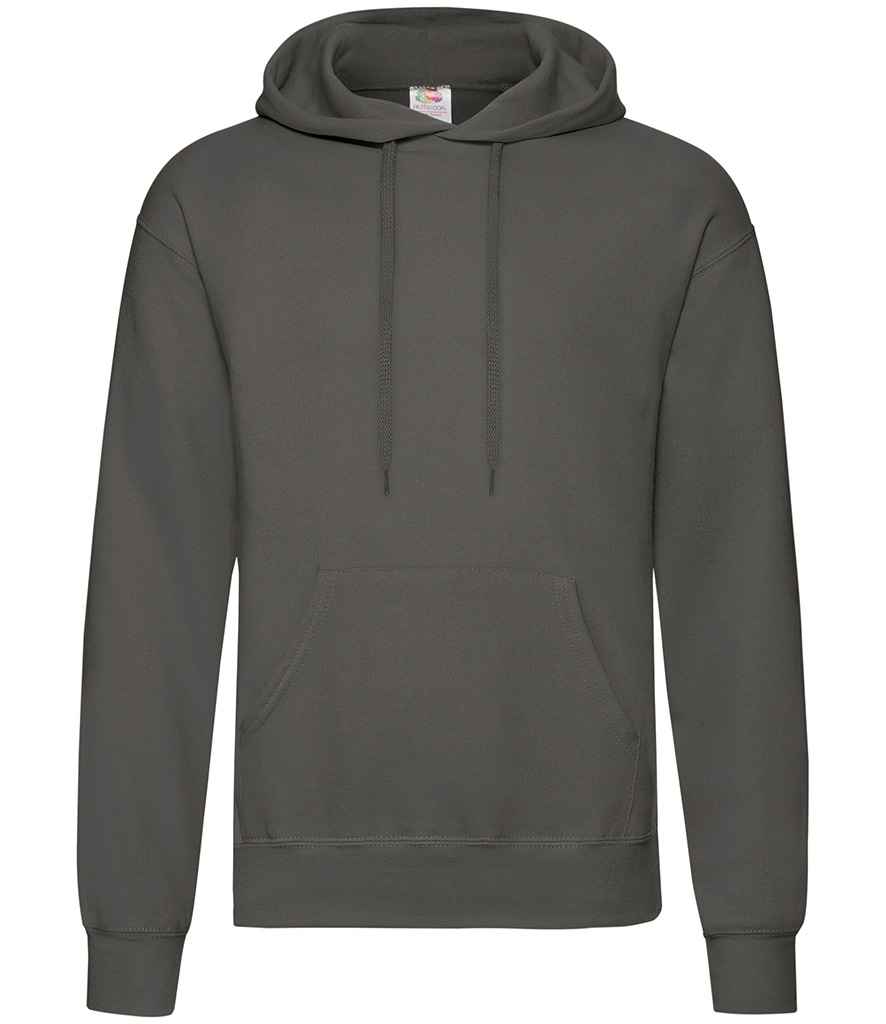 Fruit of the Loom Classic Hooded Sweatshirt Light Graphite