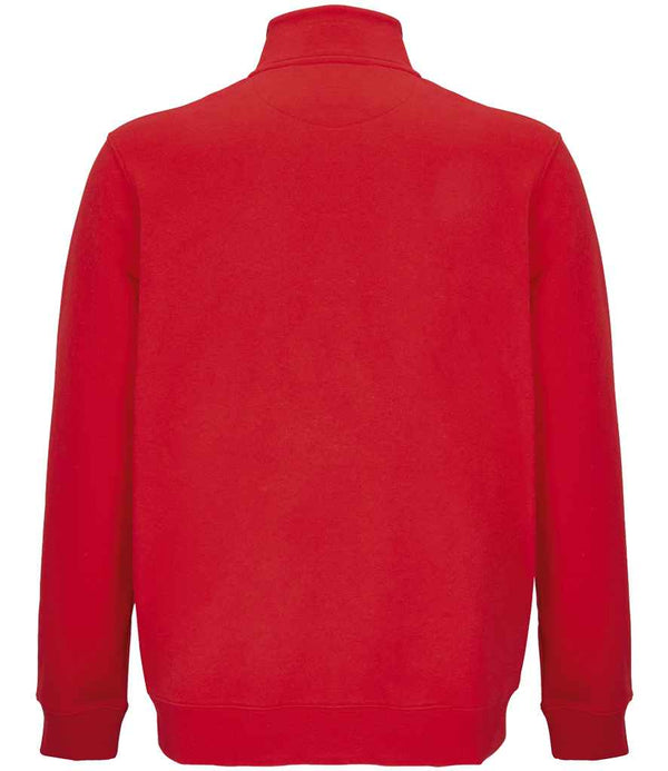 SOL'S Unisex Cooper Full Zip Sweat Jacket Bright Red