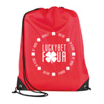 Pegasus Plus Drawstring Bags Red