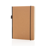 Branded A5 deluxe kraft hardcover notebook