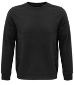 SOL'S Unisex Comet Organic Sweatshirt Deep Charcoal