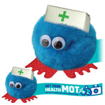 Logobugs Wearing Hats Nurse Hatter
