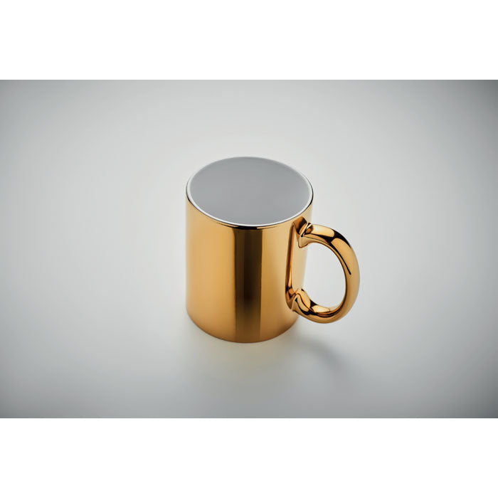 Branded Ceramic mug metallic 300 ml