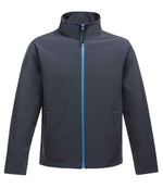 Regatta Ablaze Printable Soft Shell Jacket Navy/French Blue