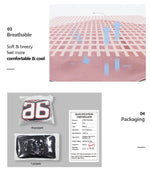 Straw Hole Fabric Face Mask