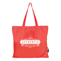 Bayford 190T Polyester foldable pullstring shopper bag