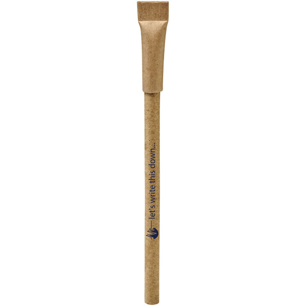 Branded Asilah recycled paper ballpoint pen
