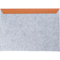 Cheddon RPET felt laptop pouch