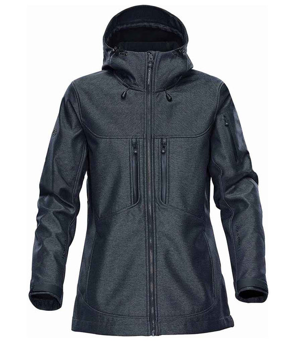 Branded Stormtech Ladies Epsilon 2 Hooded Soft Shell Jacket