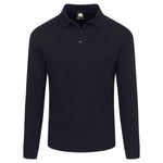 Orn Weaver Premium L/S Poloshirt Navy