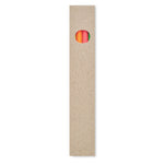 Branded 4 highlighter pencils in box