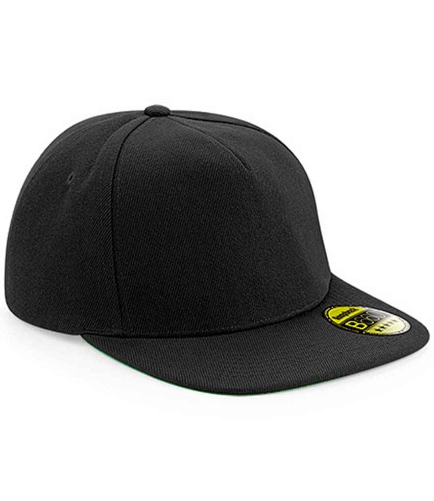 Branded Beechfield Original Flat Peak Snapback Cap