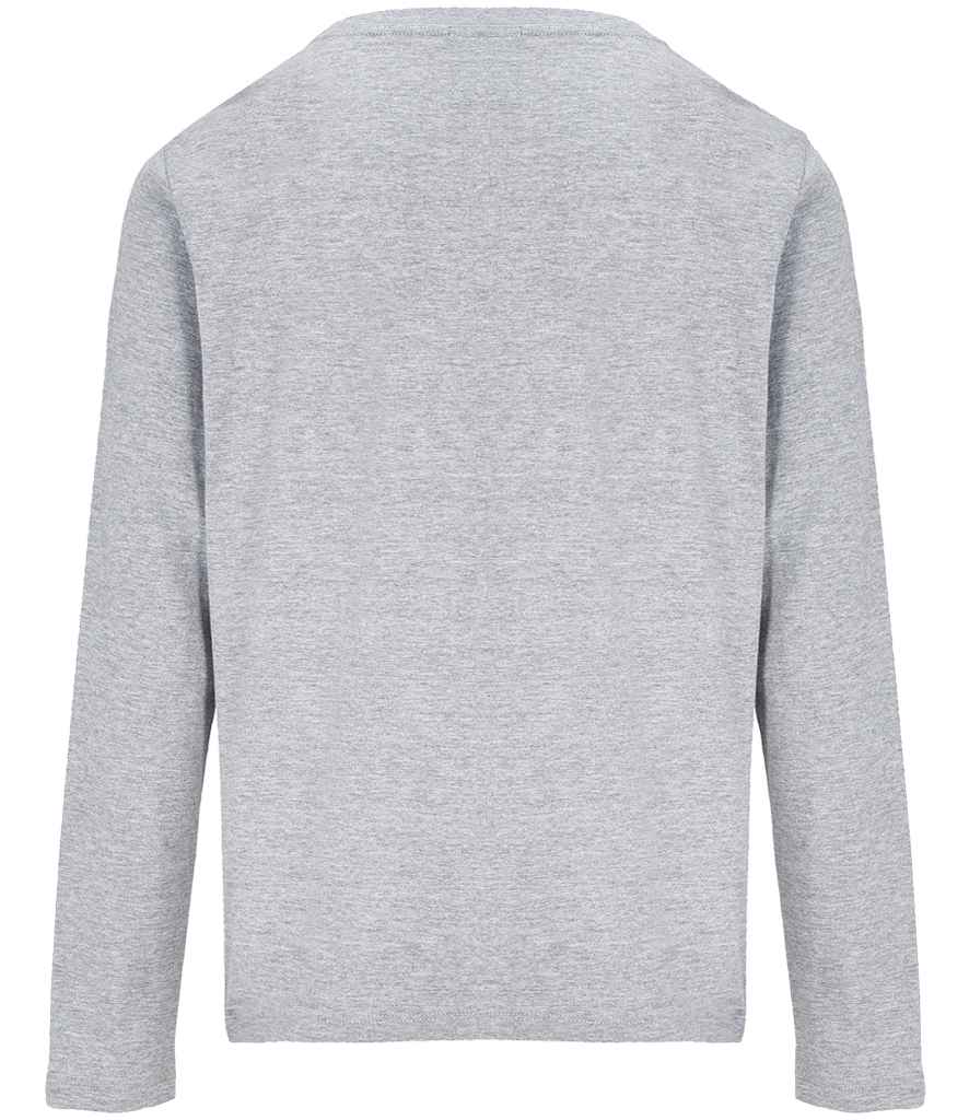 SOL'S Ladies Monarch Long Sleeve T-Shirt Grey Marl