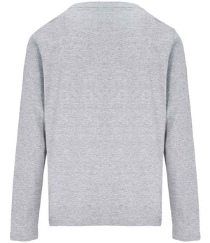SOL'S Ladies Monarch Long Sleeve T-Shirt Grey Marl