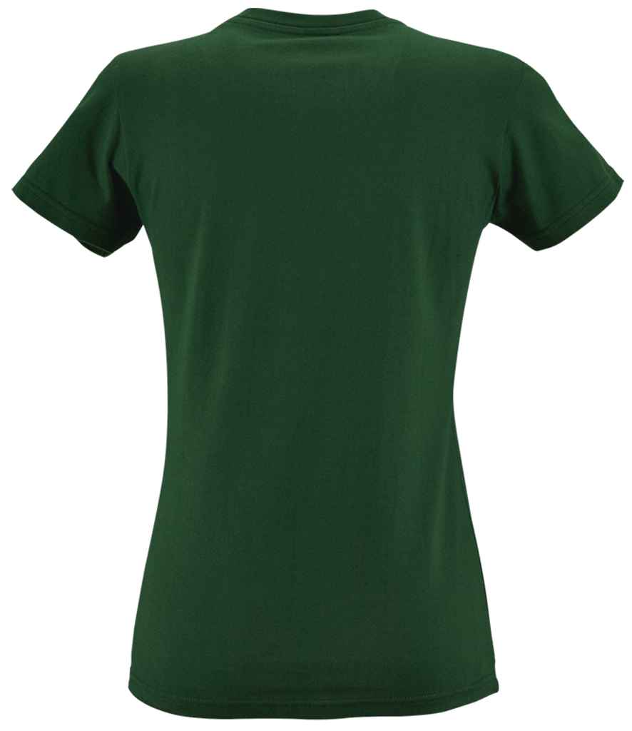 SOL'S Ladies Imperial Heavy T-Shirt Bottle Green