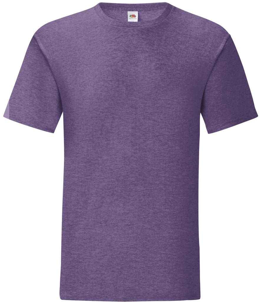 Fruit of the Loom Iconic 150 T-Shirt Heather Purple
