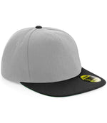 Branded Beechfield Original Flat Peak Snapback Cap