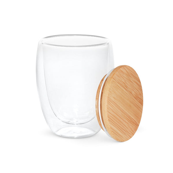ECUADOR 350. Borosilicate glass travel cup 350 mL