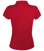 SOL'S Ladies Prime Poly/Cotton Piqué Polo Shirt Red