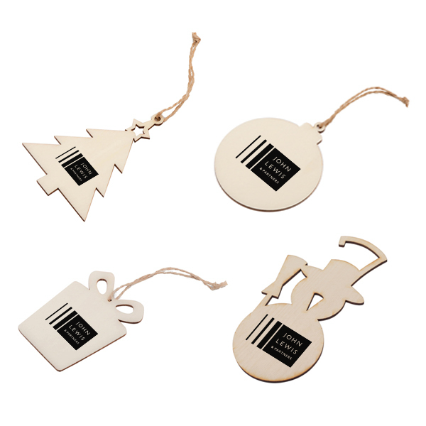Branded Plywood Christmas Decoration