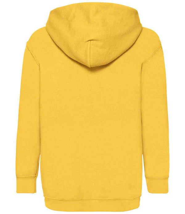 Fruit of the Loom Kids Classic Hooded Sweatshirt Sunflower