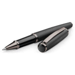 IMPERIO. Metal rollerball and ballpoint set with twist mechanism