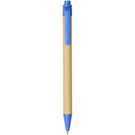 Berk recycled carton and corn plastic ballpoint pen