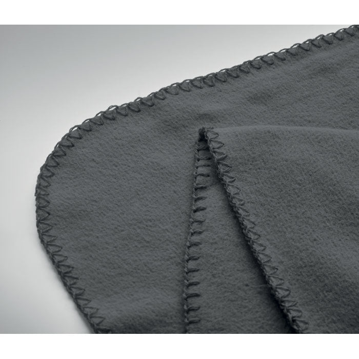 Branded RPET fleece blanket 130gr/m²