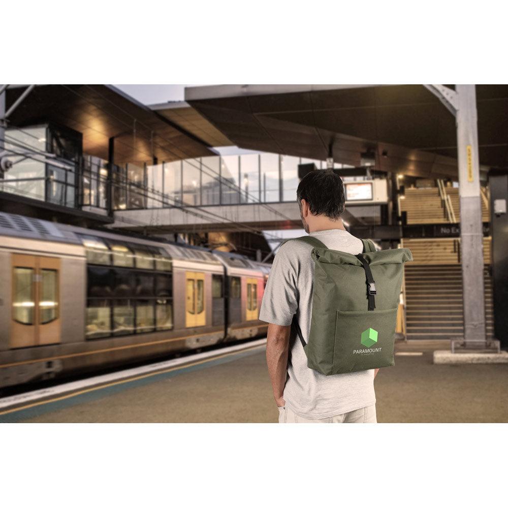 ATENAS. 17'3" Laptop Backpack Black