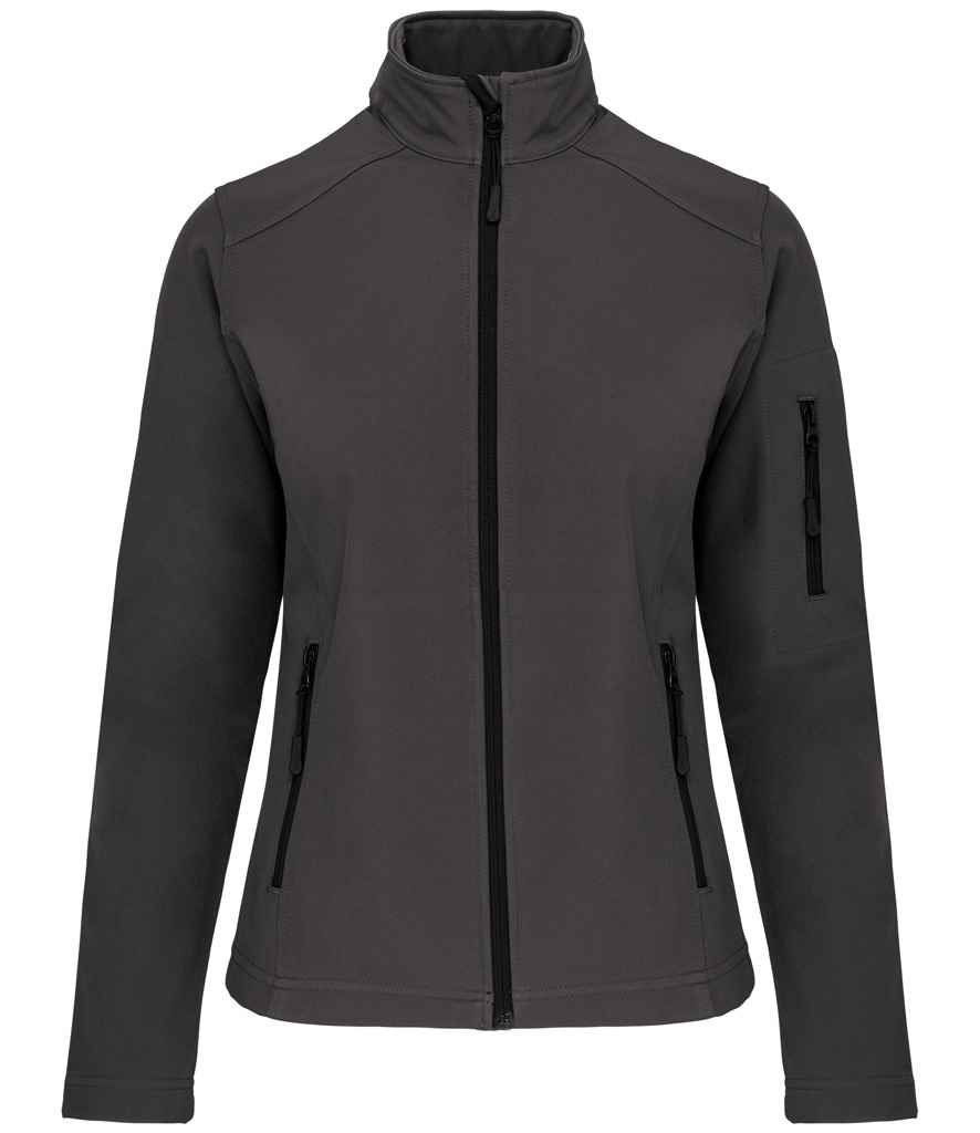 Kariban Ladies Soft Shell Jacket Titanium