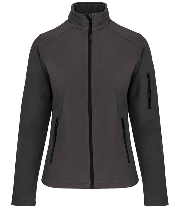 Kariban Ladies Soft Shell Jacket Titanium