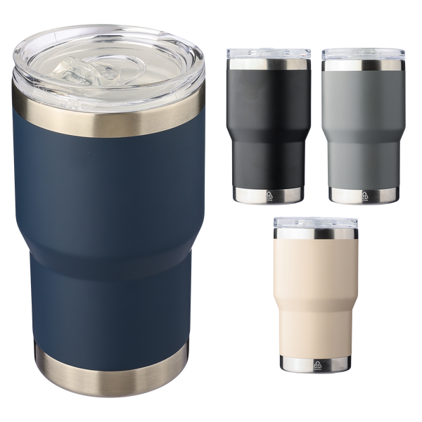 The Ayen - Recycled stainless steel double walled travel mug (350ml)