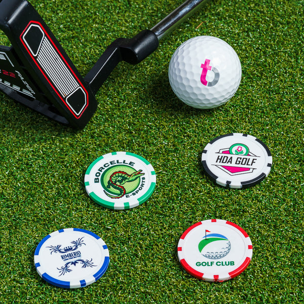 Poker Chip Golf Marker