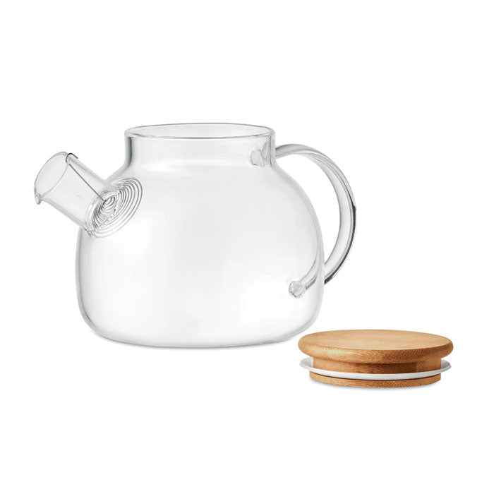 Branded Teapot borosilicate glass 850ml