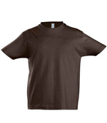 SOL'S Kids Imperial Heavy T-Shirt Chocolate