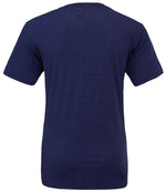 Canvas Unisex Tri-Blend T-Shirt Navy Tri-Blend